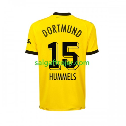 Borussia Dortmund Mats Hummels 15 Fodboldtrøjer Hjemmebanesæt 2023/24 Kort ærmer Borussia Dortmund Mats Hummels 15 Fodboldtrøjer Hjemmebanesæt 2023/24 Kort ærmer